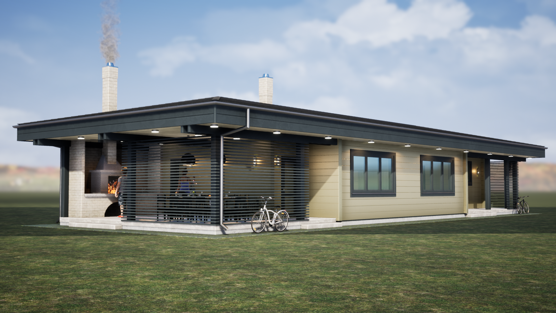 Баня гостевой дом