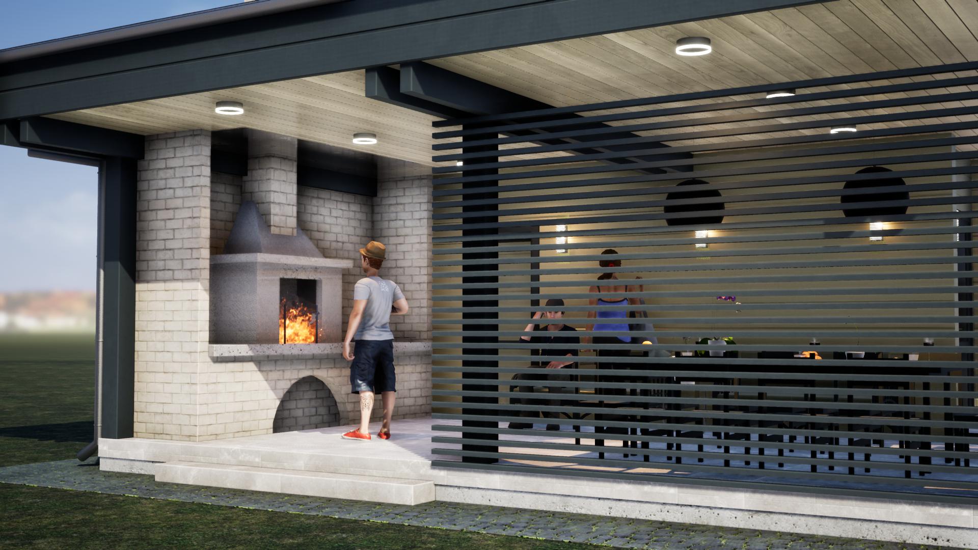 Баня гостевой дом