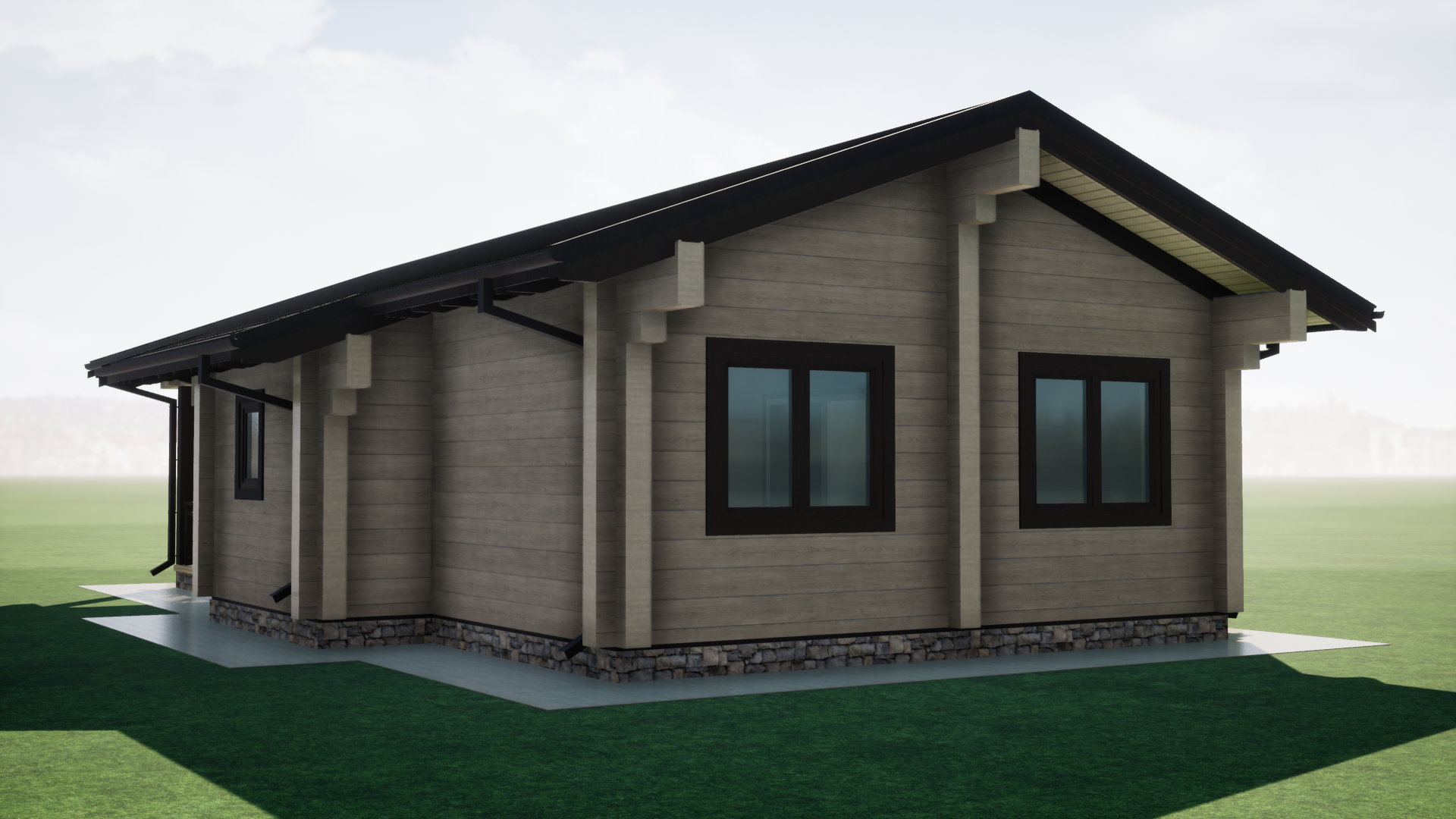 Бунгало на 3 спальни