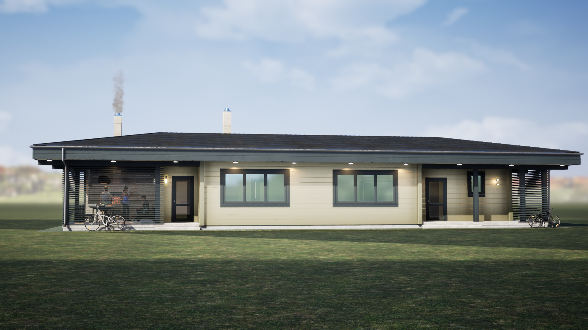 Баня гостевой дом