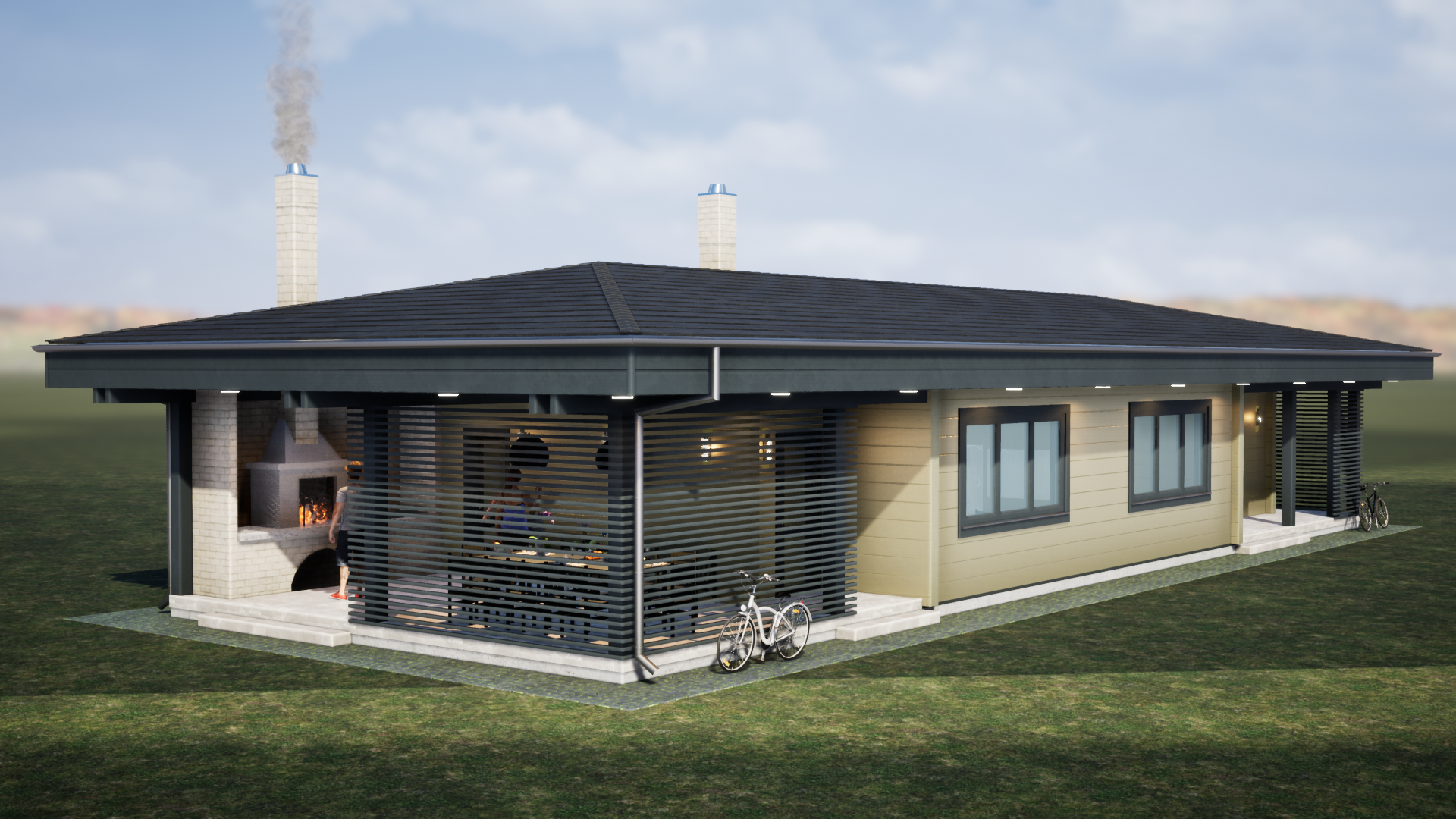 Баня гостевой дом