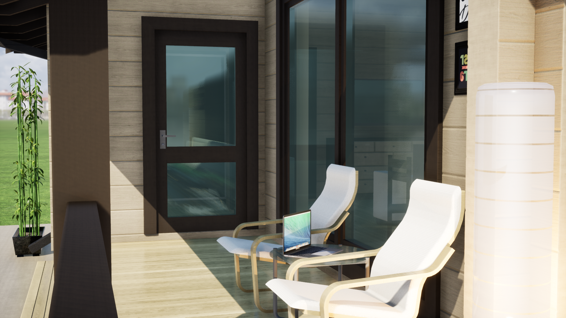 Бунгало на 3 спальни