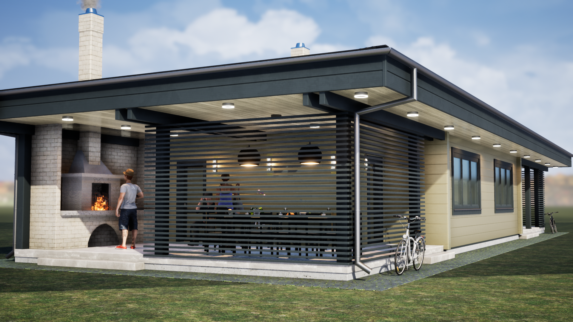 Баня гостевой дом